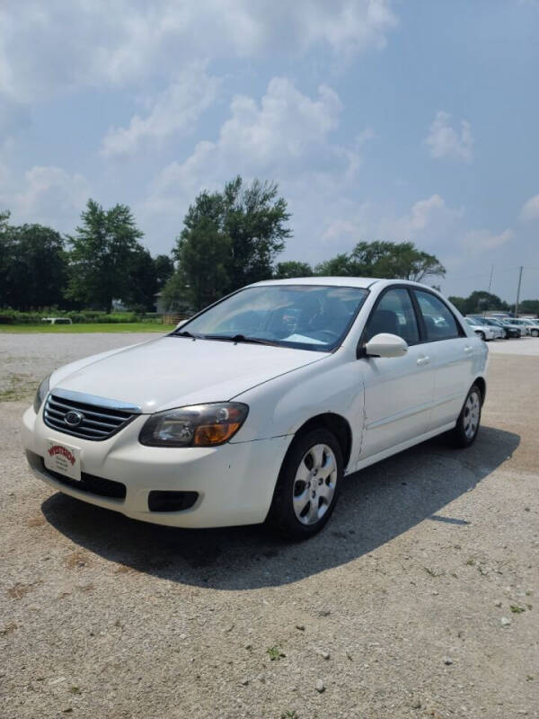 2009 Kia Spectra for sale at WESTSIDE GARAGE LLC in Keokuk IA