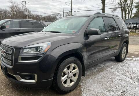 2013 GMC Acadia for sale at Suburban Auto Sales LLC in Madison Heights MI