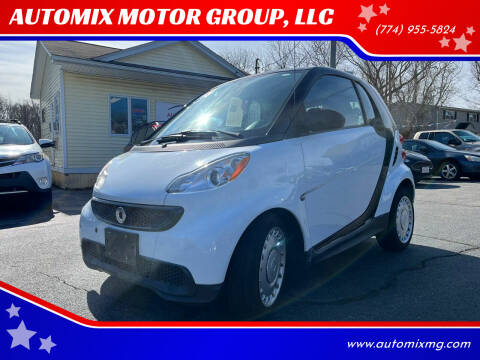 2013 Smart fortwo for sale at AUTOMIX MOTOR GROUP, LLC in Swansea MA