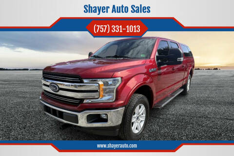 2018 Ford F-150 for sale at Shayer Auto Sales in Cape Charles VA