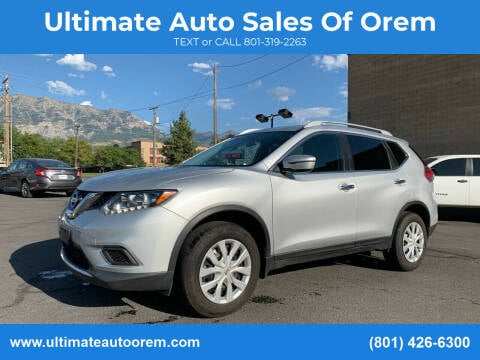 2016 Nissan Rogue for sale at Ultimate Auto Sales Of Orem in Orem UT