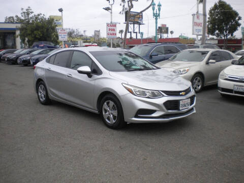 2016 Chevrolet Cruze for sale at AUTO SELLERS INC in San Diego CA