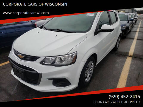 2017 Chevrolet Sonic for sale at CORPORATE CARS OF WISCONSIN in Sheboygan WI