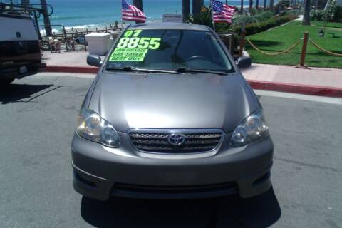2007 Toyota Corolla for sale at OCEAN AUTO SALES in San Clemente CA