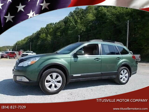 2012 Subaru Outback for sale at Titusville Motor Company in Titusville PA