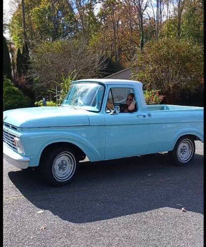 1963 Ford F-100 for sale at Classic Car Deals in Cadillac MI