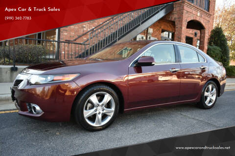 2012 Acura TSX for sale at Apex Car & Truck Sales in Apex NC