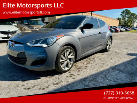 2016 Hyundai Veloster for sale at Elite Motorsports LLC in Saint Petersburg FL