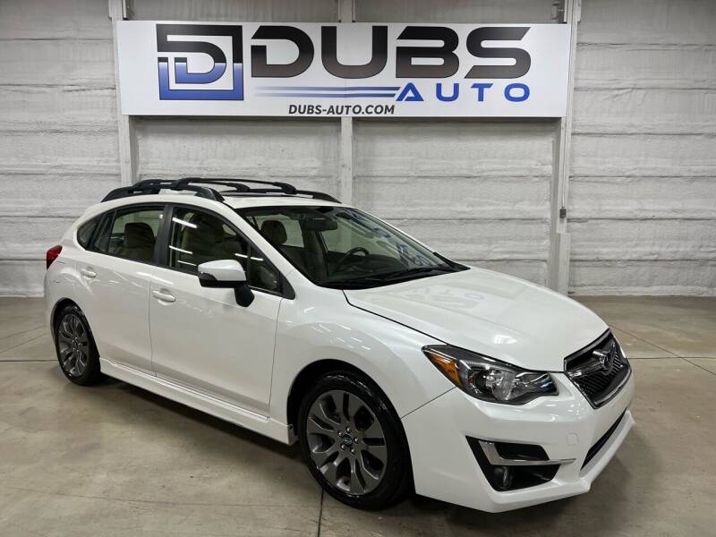 2016 Subaru Impreza for sale at DUBS AUTO LLC in Clearfield UT