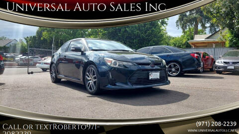 2015 Scion tC for sale at Universal Auto Sales in Salem OR