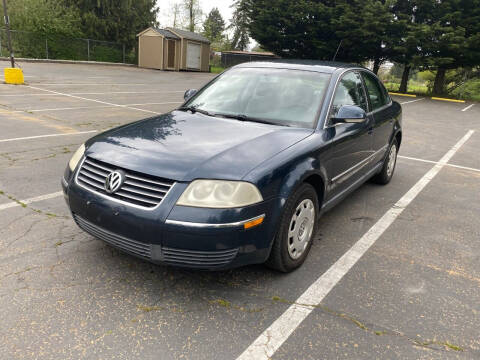 2004 Volkswagen Passat for sale at KARMA AUTO SALES in Federal Way WA