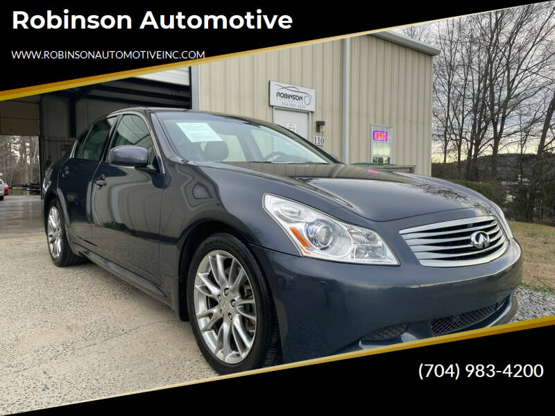 2007 Infiniti G35 for sale at Robinson Automotive in Albemarle NC
