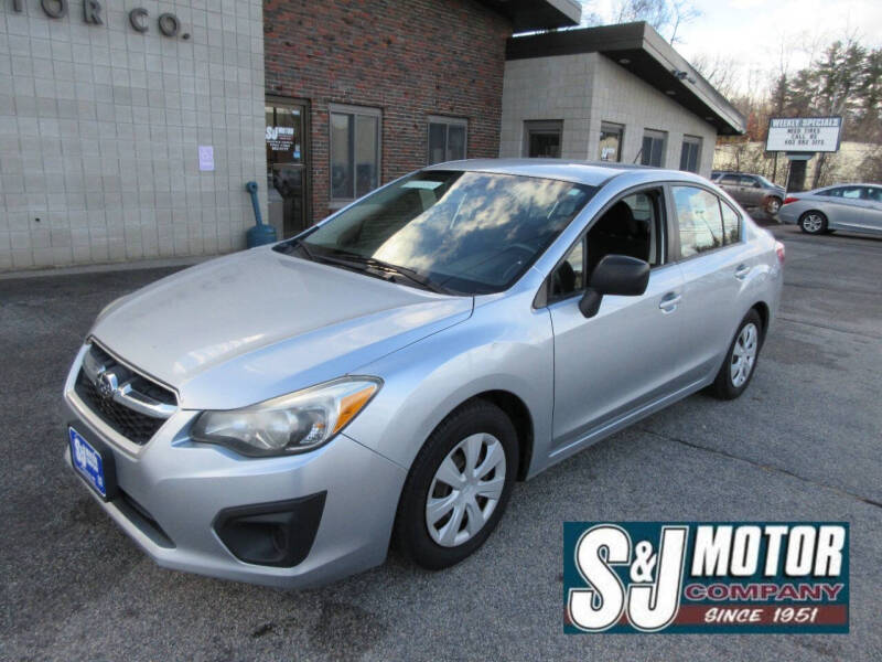 2014 Subaru Impreza for sale at S & J Motor Co Inc. in Merrimack NH