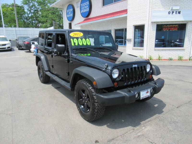 2012 Jeep Wrangler Unlimited for sale at Auto Land Inc in Crest Hill IL