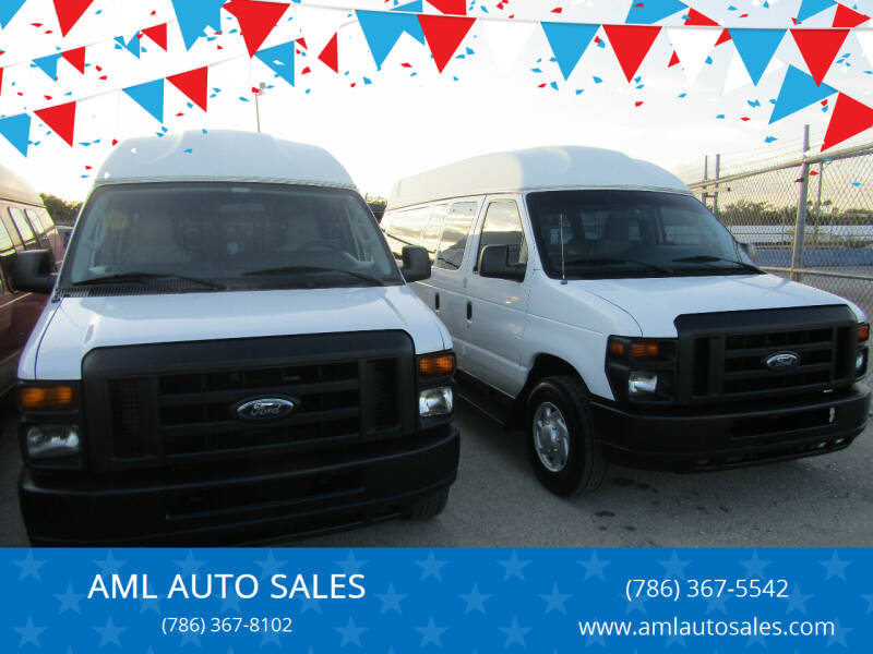 2013 Ford E-Series Wagon for sale at AML AUTO SALES - Passenger Vans in Opa-Locka FL