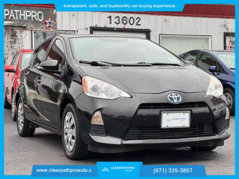 2014 Toyota Prius c for sale at CLEARPATHPRO AUTO in Milwaukie OR