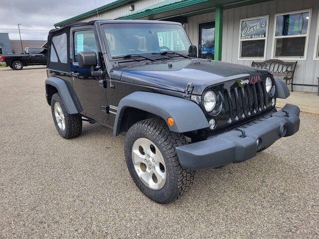 2017 Jeep Wrangler for sale at Clarks Auto Sales Inc in Lakeview, MI