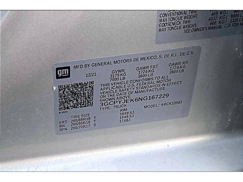 2022 Chevrolet Silverado 1500 Limited LT