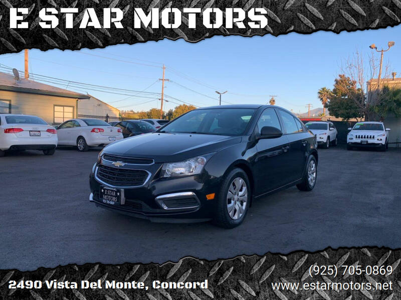 2015 Chevrolet Cruze for sale at E STAR MOTORS in Concord CA