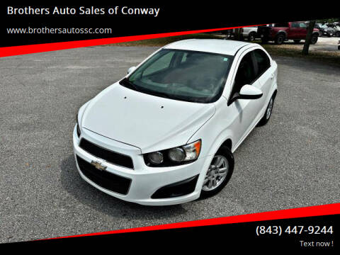 2014 Chevrolet Sonic for sale at Brothers Auto Sales of Conway in Conway SC