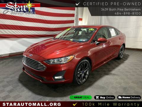 2019 Ford Fusion for sale at STAR AUTO MALL 512 in Bethlehem PA