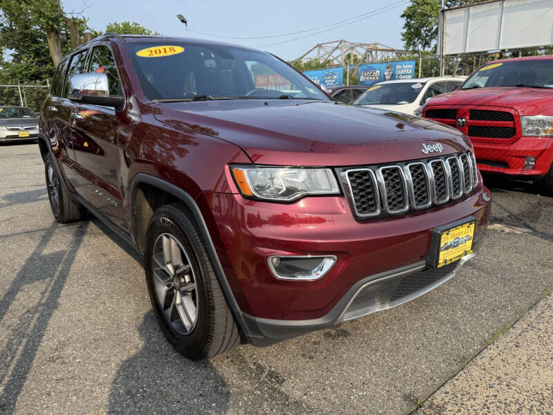 Used 2018 Jeep Grand Cherokee Limited with VIN 1C4RJFBG1JC453755 for sale in Passaic, NJ