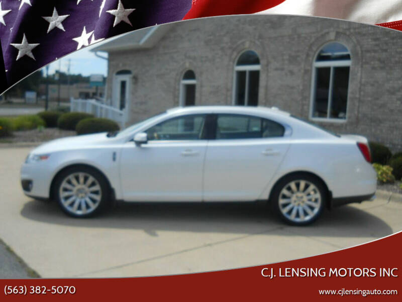 2011 Lincoln MKS for sale at C.J. Lensing Motors Inc in Decorah IA