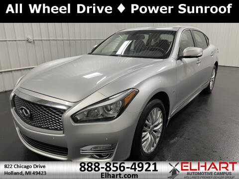 2016 Infiniti Q70L for sale at Elhart Automotive Campus in Holland MI