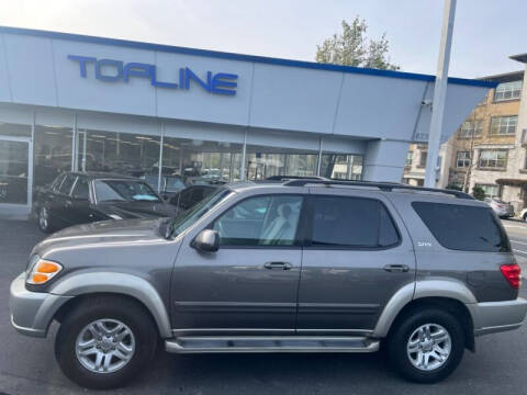 2003 Toyota Sequoia for sale at Topline Auto Inc in San Mateo CA