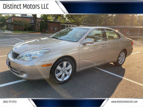 2005 Lexus ES 330 for sale at Distinct Motors LLC in Mechanicsville VA