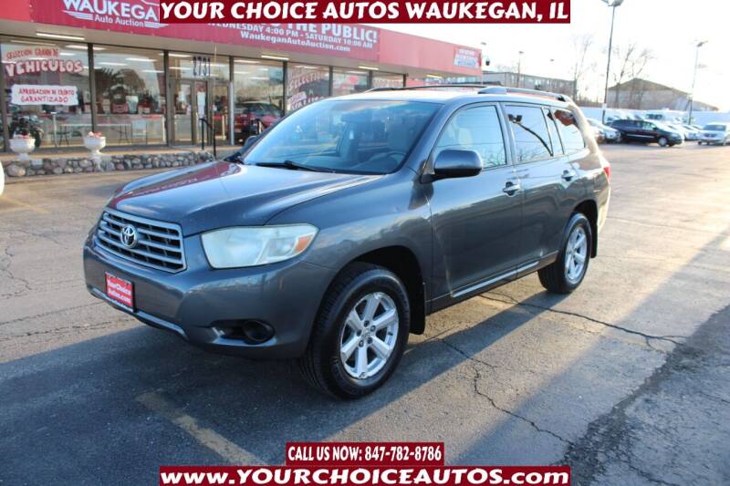 2008 Toyota Highlander for sale at Your Choice Autos - Waukegan in Waukegan IL