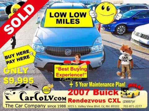 2007 Buick Rendezvous for sale at The Car Company - Buy Here Pay Here in Las Vegas NV