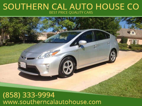 2015 Toyota Prius for sale at SOUTHERN CAL AUTO HOUSE in San Diego CA