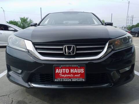 2014 Honda Accord for sale at Auto Haus Imports in Grand Prairie TX