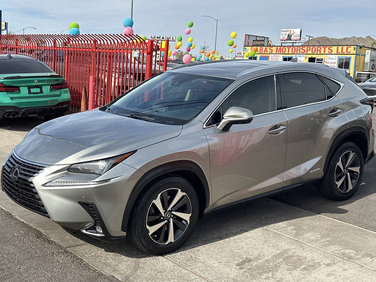 Gray 2021 Lexus NX 300h Base AWD 4dr Crossover 1
