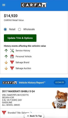 2017 Maserati Ghibli S Q4