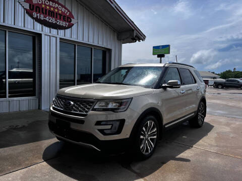 2017 Ford Explorer Platinum