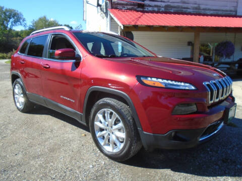 2016 Jeep Cherokee for sale at Wimett Trading Company in Leicester VT