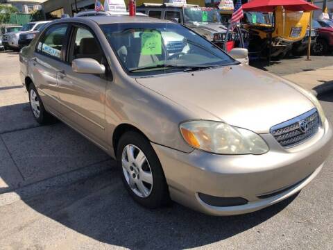 2005 Toyota Corolla for sale at S & A Cars for Sale in Elmsford NY