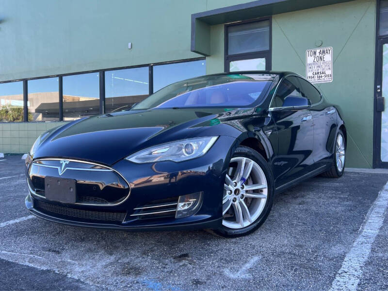 2014 Tesla Model S for sale at KARZILLA MOTORS in Oakland Park FL