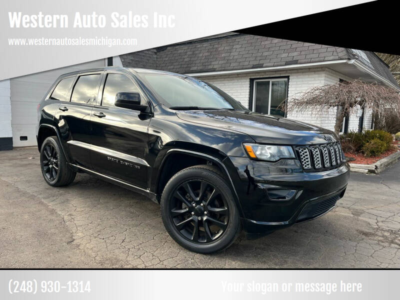 2018 Jeep Grand Cherokee for sale at Western Auto Sales Inc in Farmington Hills MI