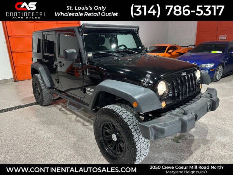2016 Jeep Wrangler Unlimited for sale at Fenton Auto Sales in Maryland Heights MO