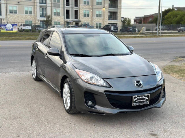 2012 Mazda Mazda3 for sale at Central Union Auto Finance LLC in Austin, TX