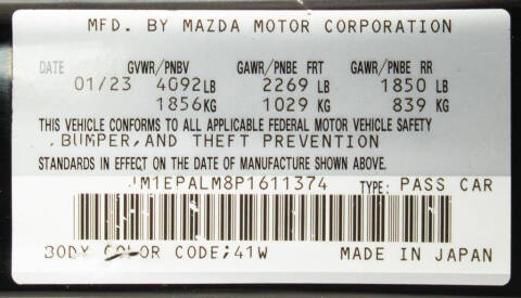 2023 Mazda Mazda3 Hatchback 2.5 S Preferred