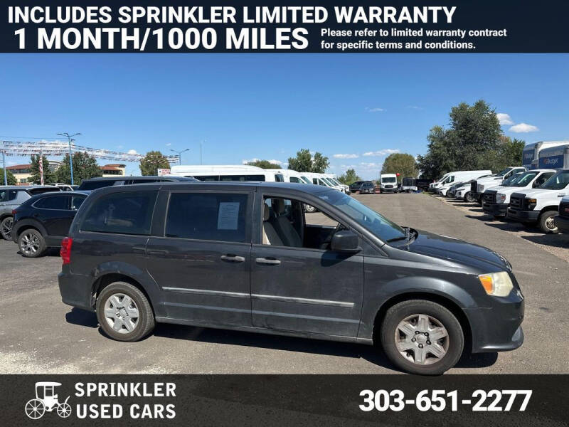 2012 Dodge Grand Caravan for sale at Sprinkler Used Cars in Longmont CO