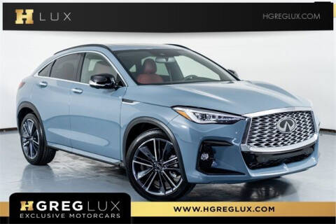 2023 Infiniti QX55 for sale at HGREG LUX EXCLUSIVE MOTORCARS in Pompano Beach FL