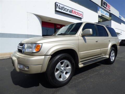 2002 Toyota 4Runner for sale at National Motors in San Diego CA