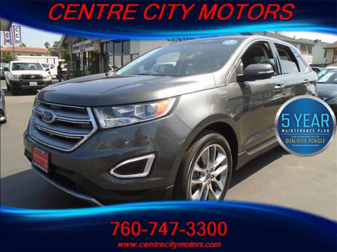 2017 Ford Edge for sale at Centre City Motors in Escondido CA