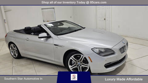 2012 BMW 6 Series for sale at Southern Star Automotive, Inc. in Duluth GA