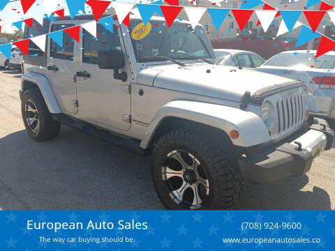 2007 Jeep Wrangler Unlimited for sale at European Auto Sales in Bridgeview IL
